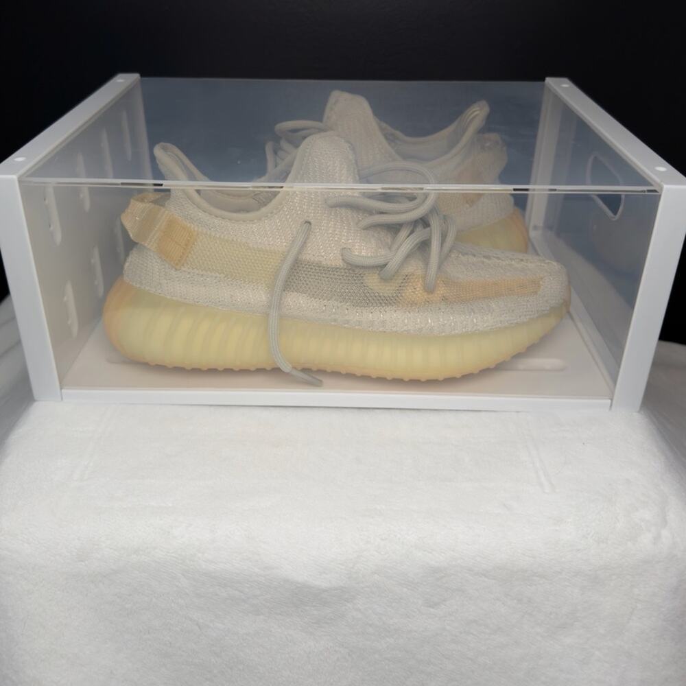 Adidas Yeezy Boost 350 V2 'Light' | GY3438 | 7Y\M/8.5W - Picture 5 of 14